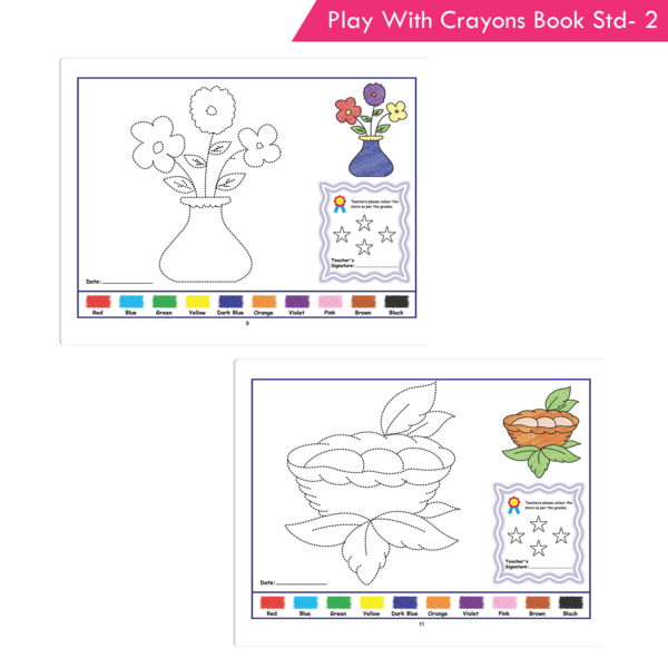 Play with Crayons Book 2 for Std. II - Image 4
