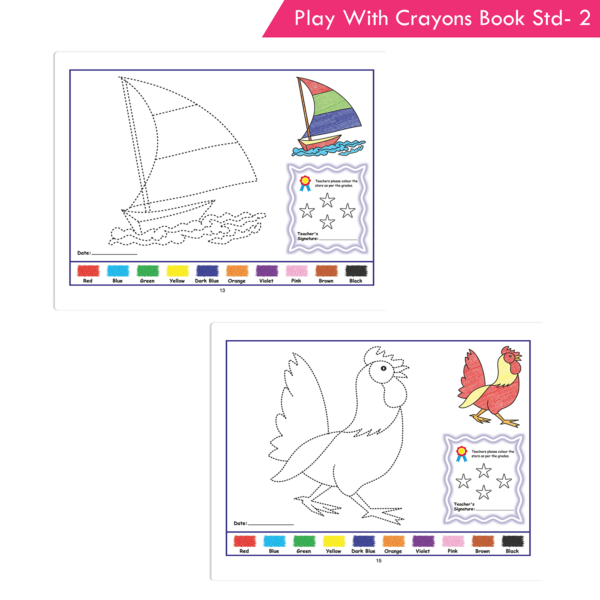 Play with Crayons Book 2 for Std. II - Image 5