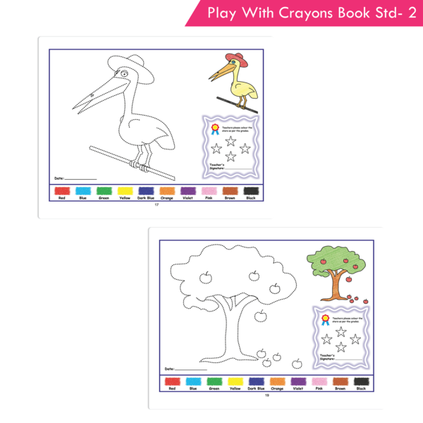 Play with Crayons Book 2 for Std. II - Image 6