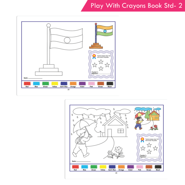 Play with Crayons Book 2 for Std. II - Image 8