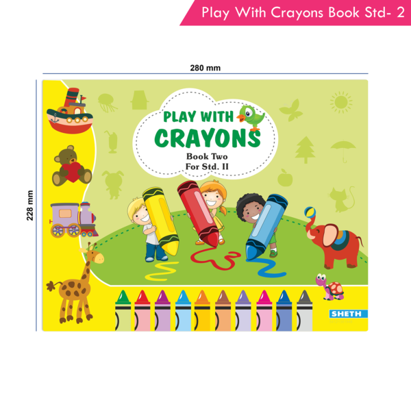 Play with Crayons Book 2 for Std. II - Image 9