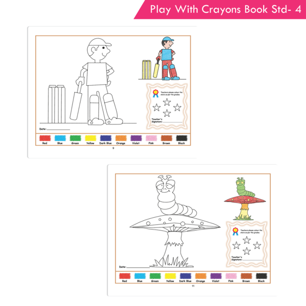 Play with Crayons Book 4 for Std. IV - Image 4