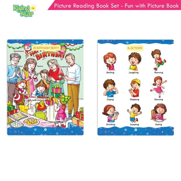 Rising Star Fun with ABC Picture Reading Dictionary Books Set of 2| General Knowledge| ABC Picture Dictionary| Ages 3-6 Years - Image 4