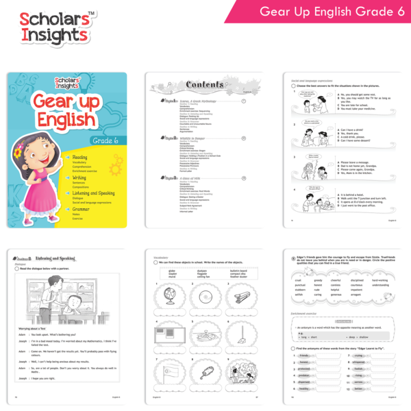 Scholars Insights Gear Up English and Maths Grade 6 Books Set (Set of 2) - Image 3