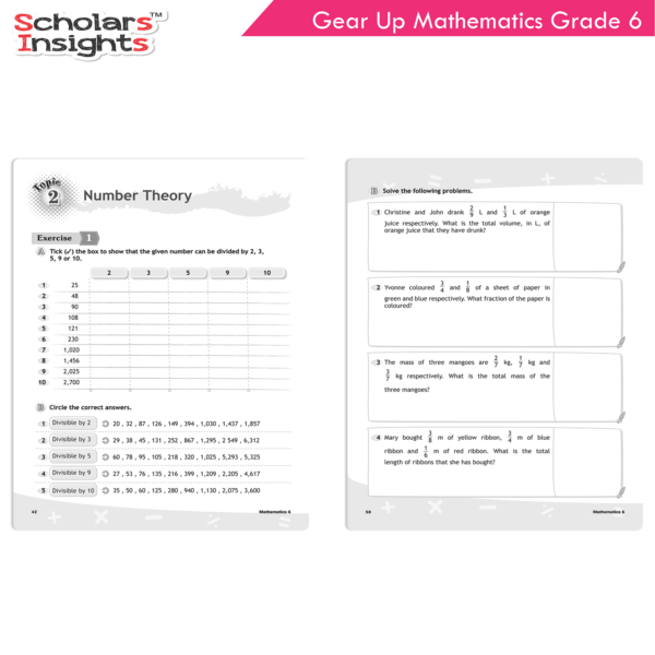 Scholars Insights Gear Up English and Maths Grade 6 Books Set (Set of 2) - Image 7