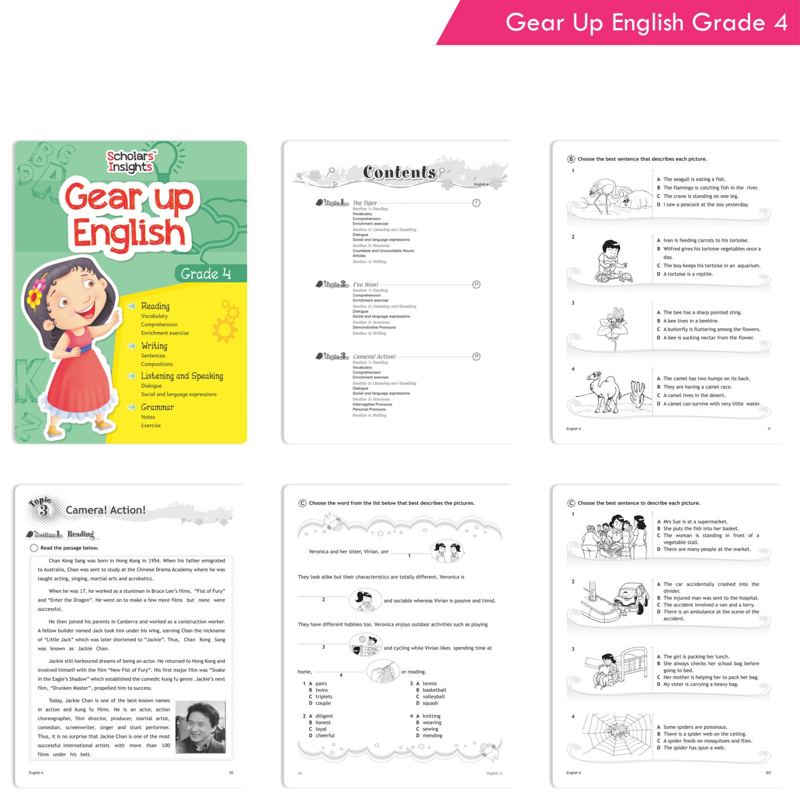 Scholars Insights Gear Up English and Maths Grade 4 Set of 2 2