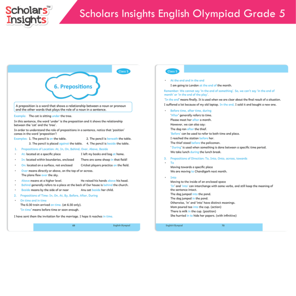 Scholars Insights Olympiad English, Maths and Science Book 5 Set (Set of 3) - Image 5