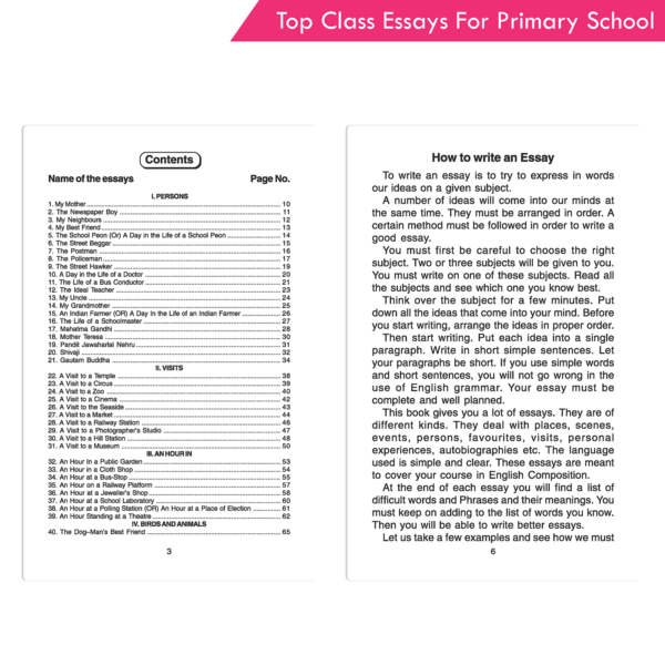 Top Class Essays for Primary School - Image 2