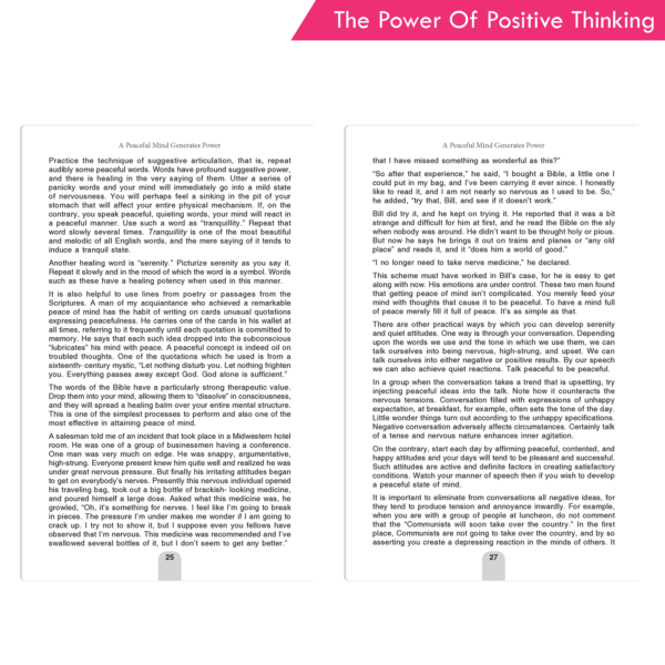 Insight Press - The Power Of Positive Thinking - Image 7