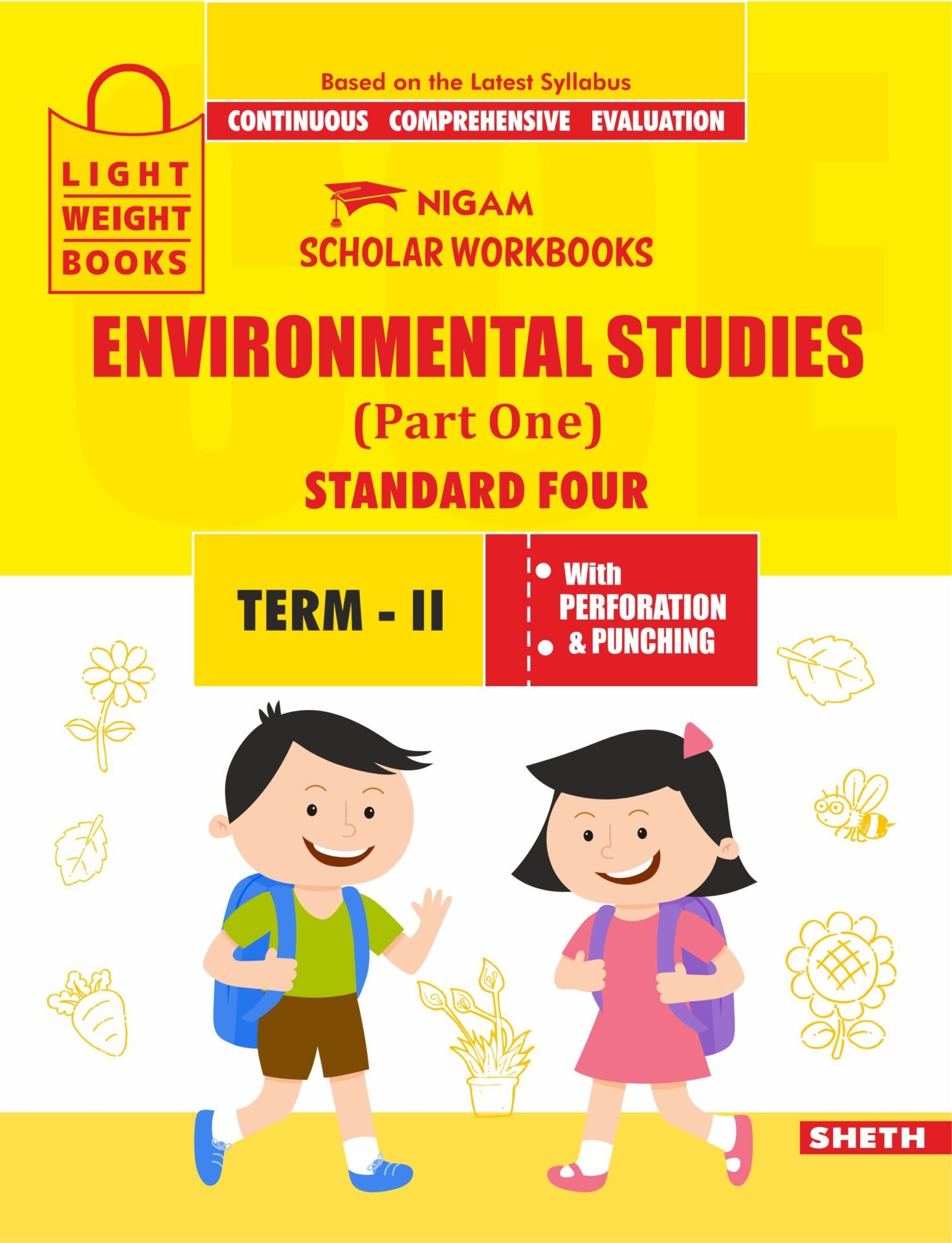 CCE Pattern Nigam Scholar Workbooks Environmental Studies EVS Part One Standard 4 Term 2 1