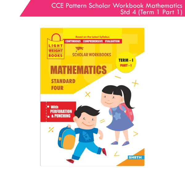 CCE Pattern Scholar Workbooks Mathematics Standard 4 Term 1 Part 1 ...