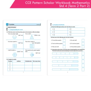 CCE Pattern Nigam Scholar Workbooks Mathematics Standard 4 Term 2 Part 2 (Maharashtra State Board Syllabus Books)