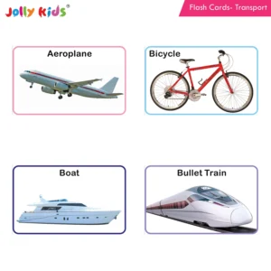 Jolly Kids Flash Cards - Transport