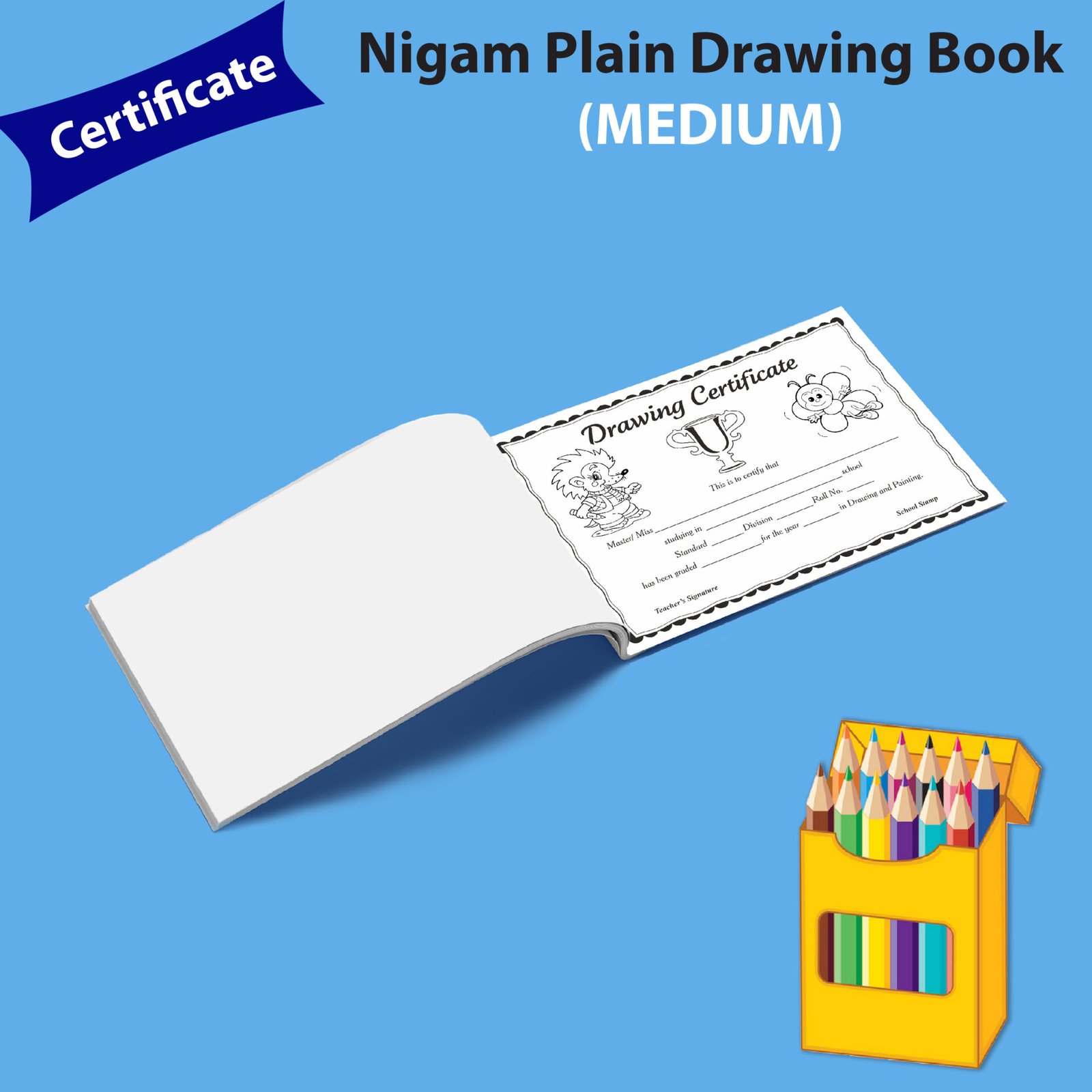 Nigam Drawing Book Medium 5