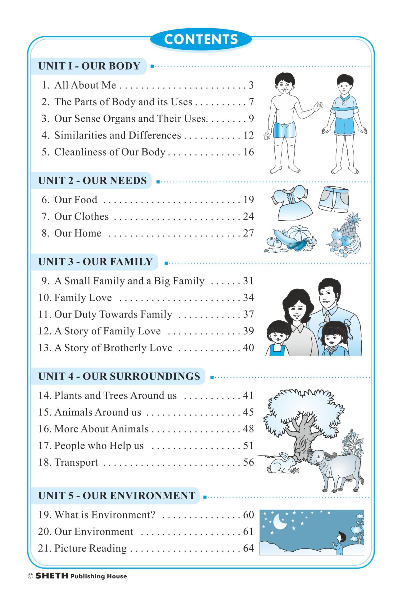 Nigam Environmental Studies Book 1 for STD. I 2