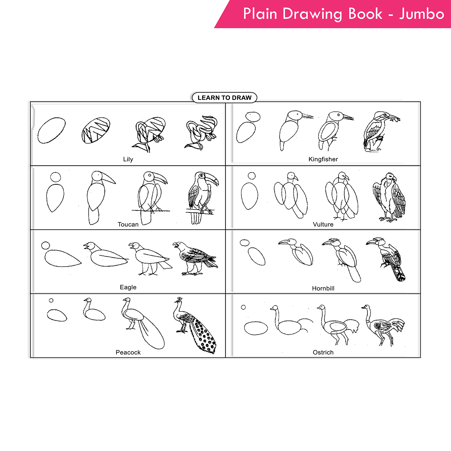 Nigam Plain Drawing Book - Jumbo - Image 6