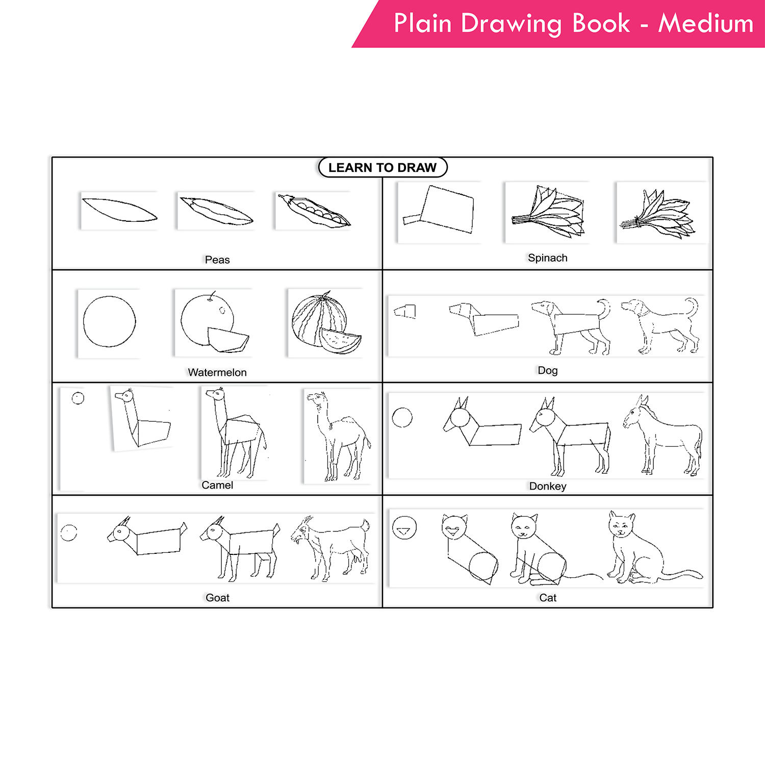 Plain Drawing Book - Medium - Image 5