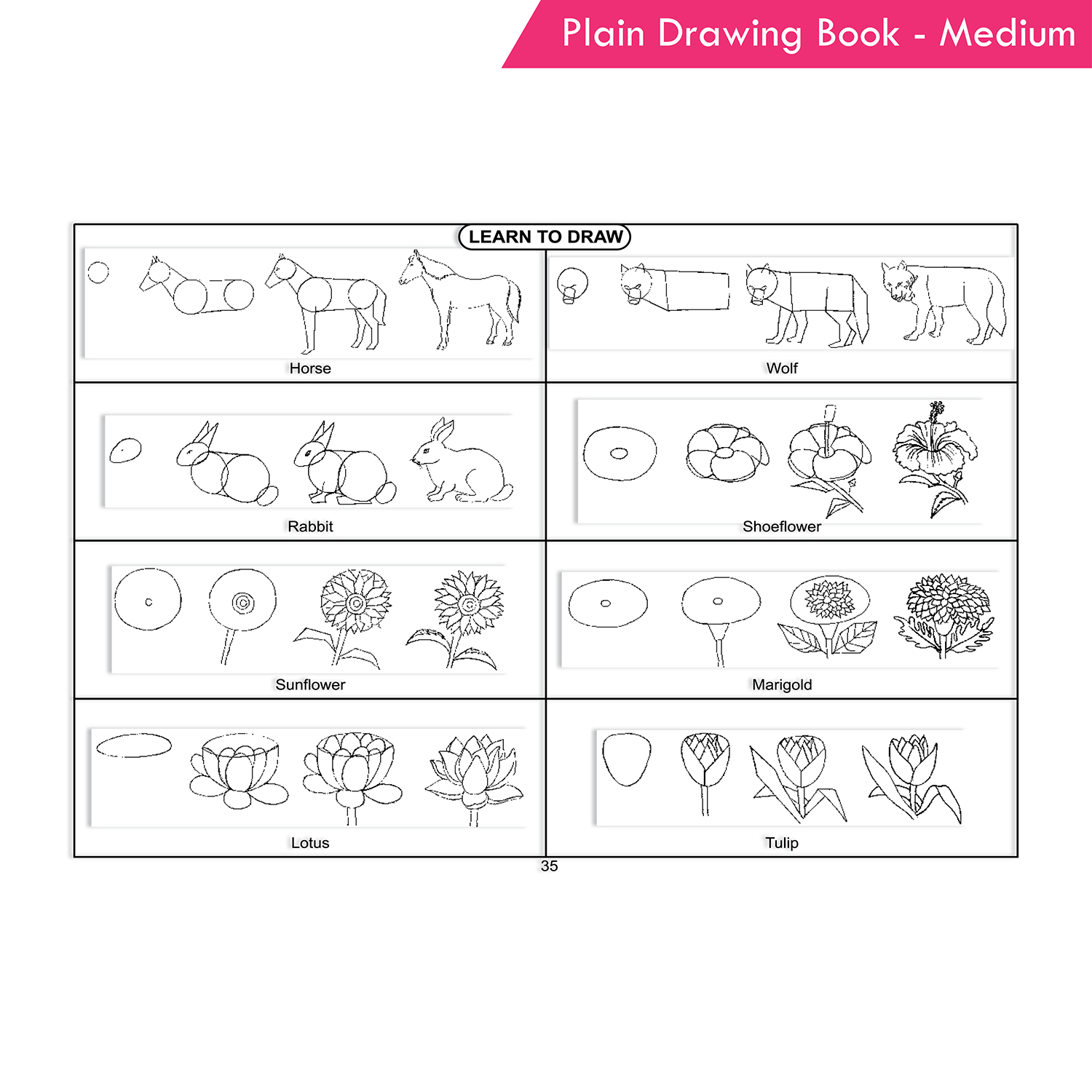 Plain Drawing Book - Medium - Image 6