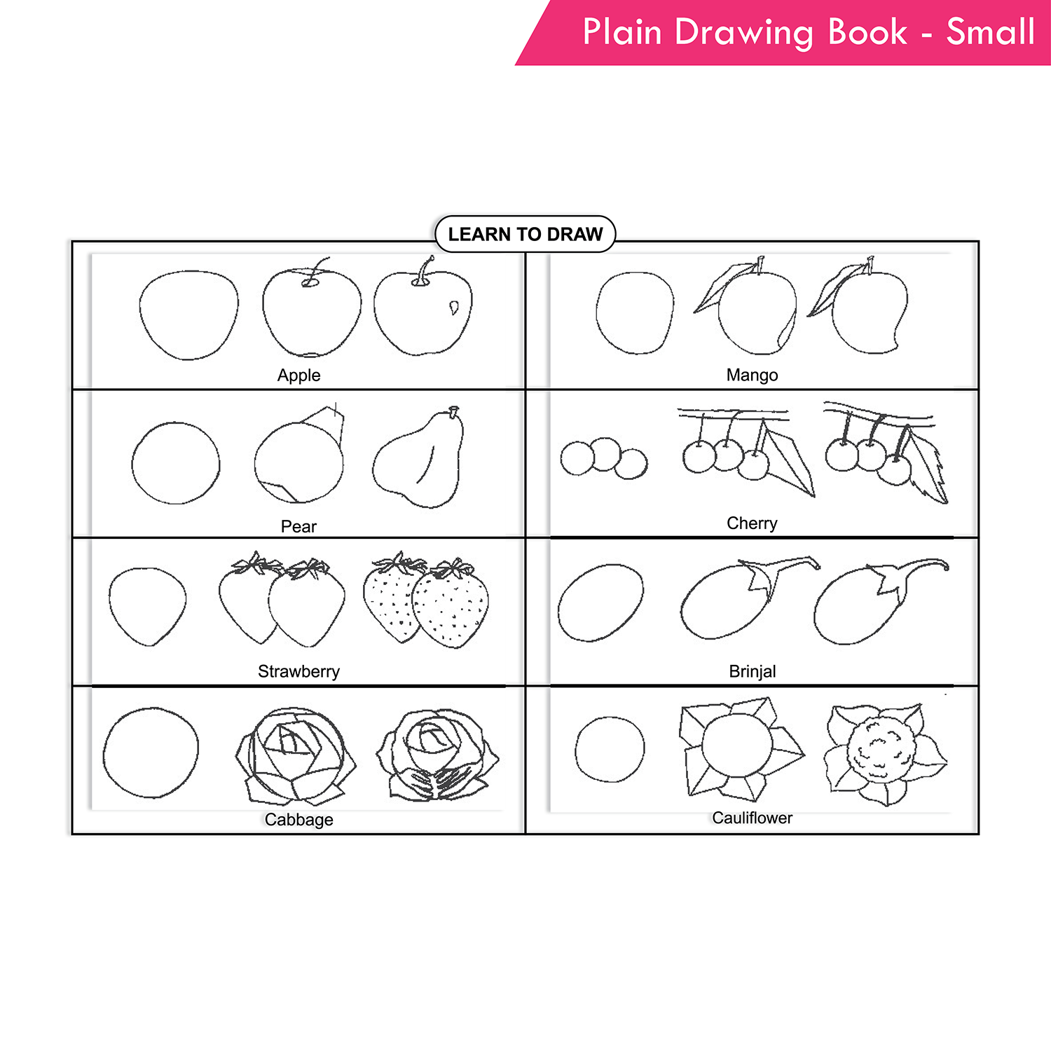 Plain Drawing Book - Small - Image 6