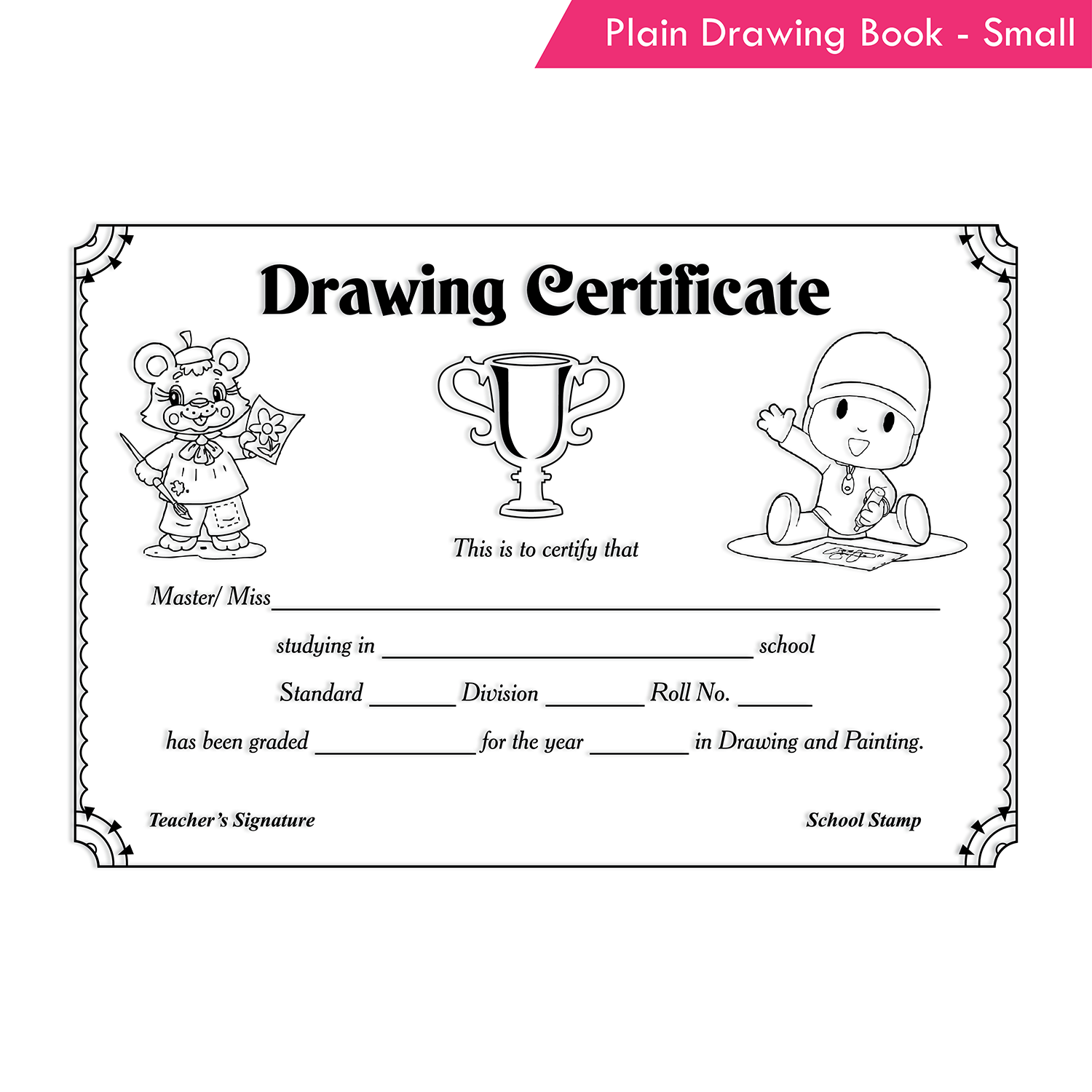 Plain Drawing Book - Small - Image 8
