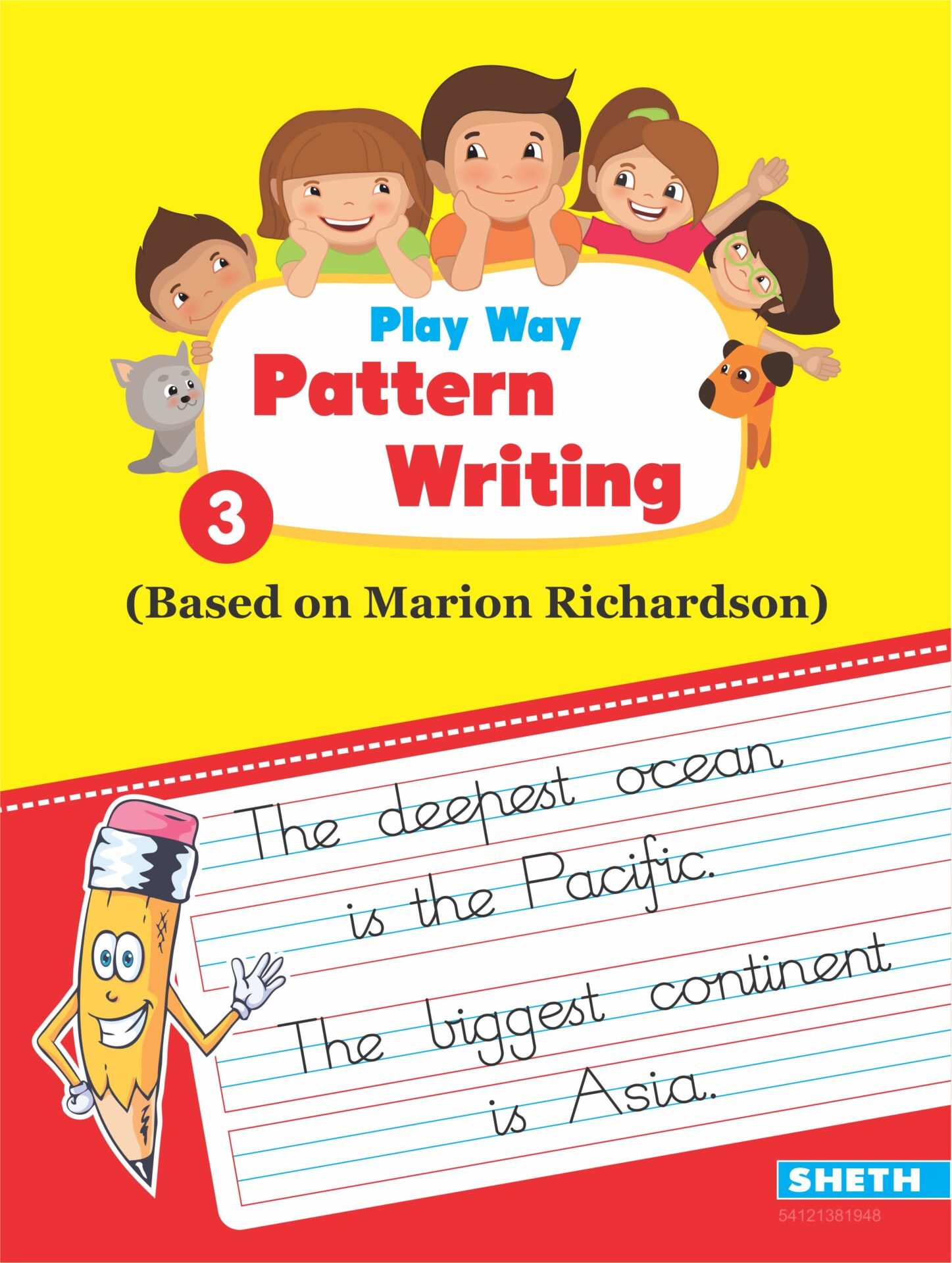 Sheth Books Play Way Pattern Writing 3 1