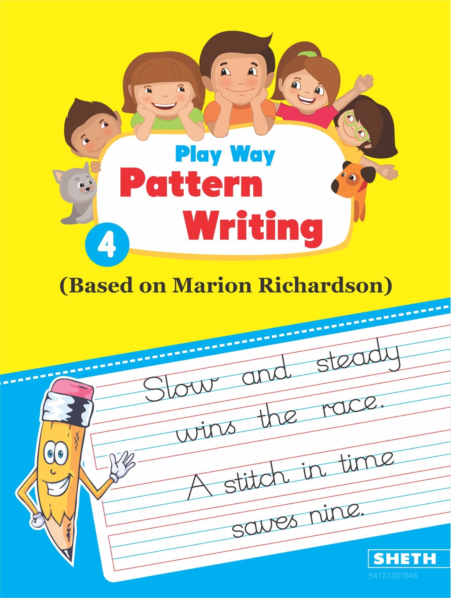 Sheth Books Play Way Pattern Writing 4 1