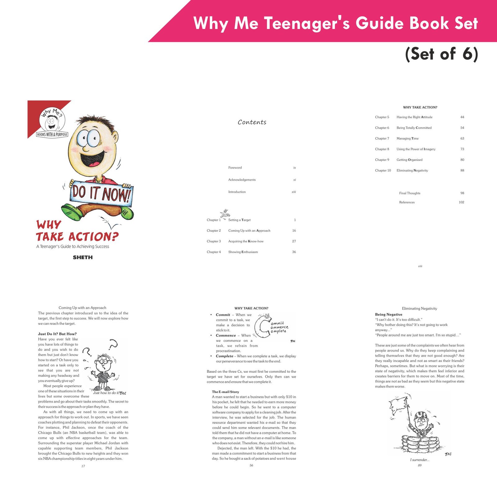 Sheth Books Why Me Series Teenagers Guide Book Set Set of 6 7