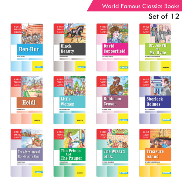 World Famous Classics Book (Set of 12)