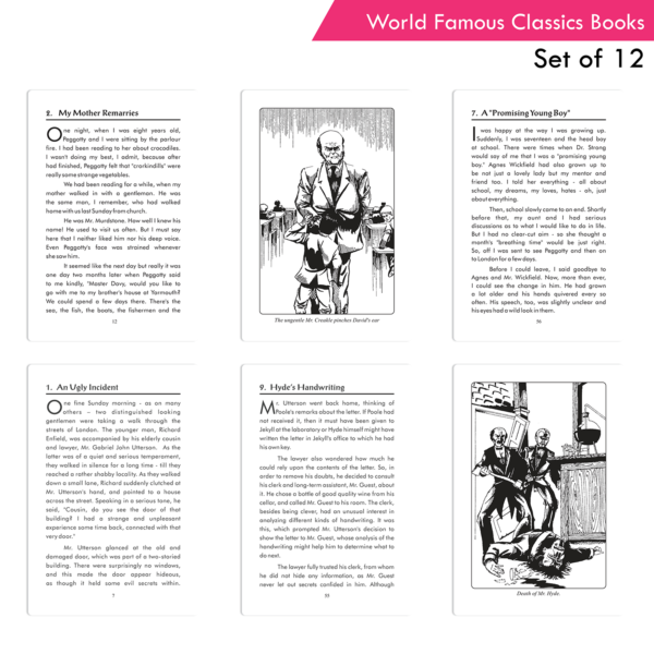 World Famous Classics Book (Set of 12) - Image 3