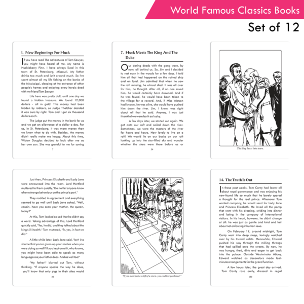 World Famous Classics Book (Set of 12) - Image 6