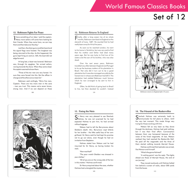 World Famous Classics Book (Set of 12) - Image 8