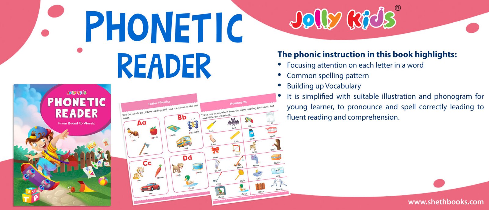 Jolly Kids Phonetic Reader