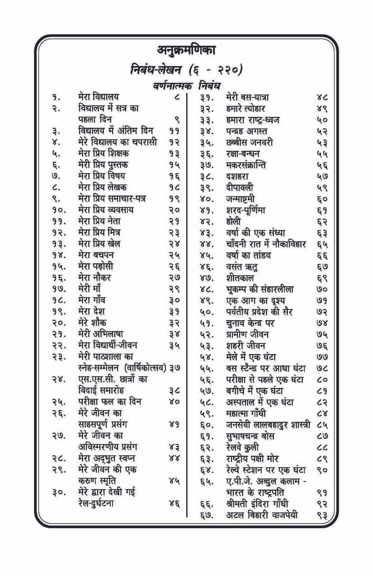Nigam Hindi Nibandhmala Aur Rachna Class 9 and 10 3