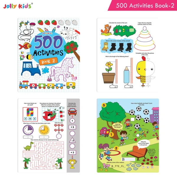 Jolly Kids 500 Activities Book 2 - Image 2
