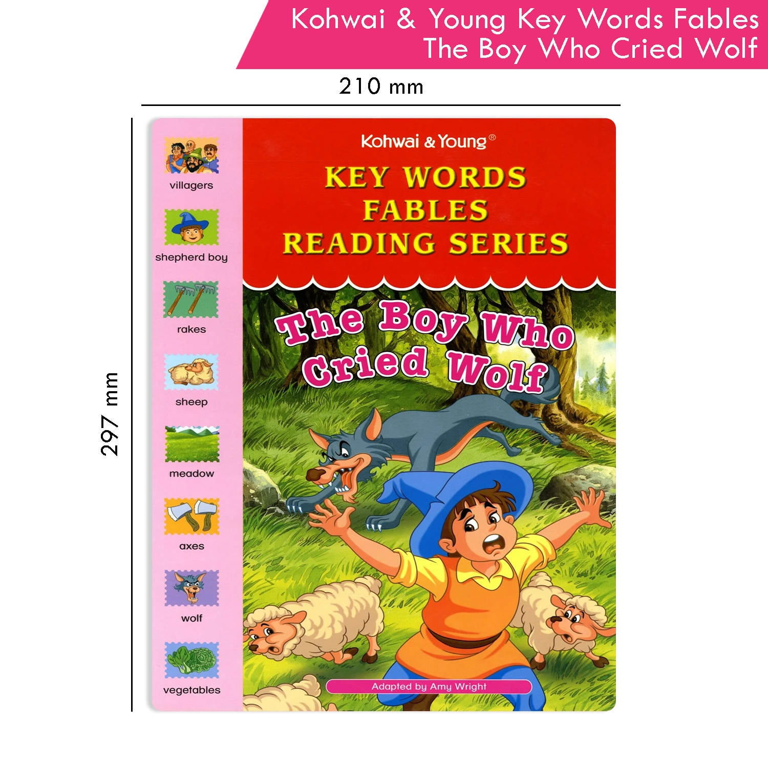 Kohwai And Young Key Words Fables Reading Series - The Boy Who cried Wolf - Image 9