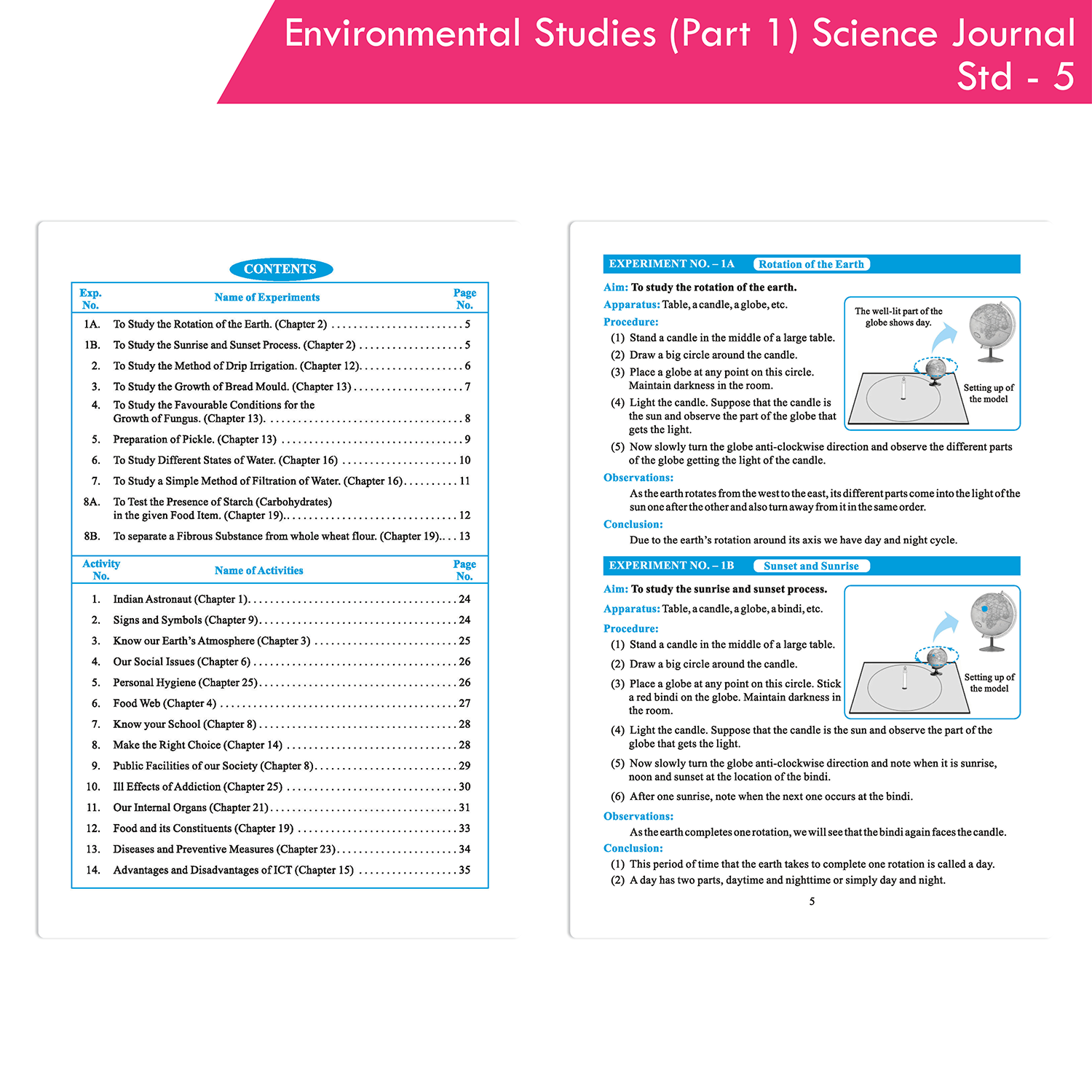 Environmental Studies (Part 1) Science Journal Std.5 - Image 2