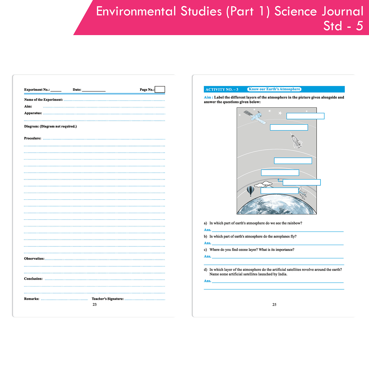 Environmental Studies (Part 1) Science Journal Std.5 - Image 7