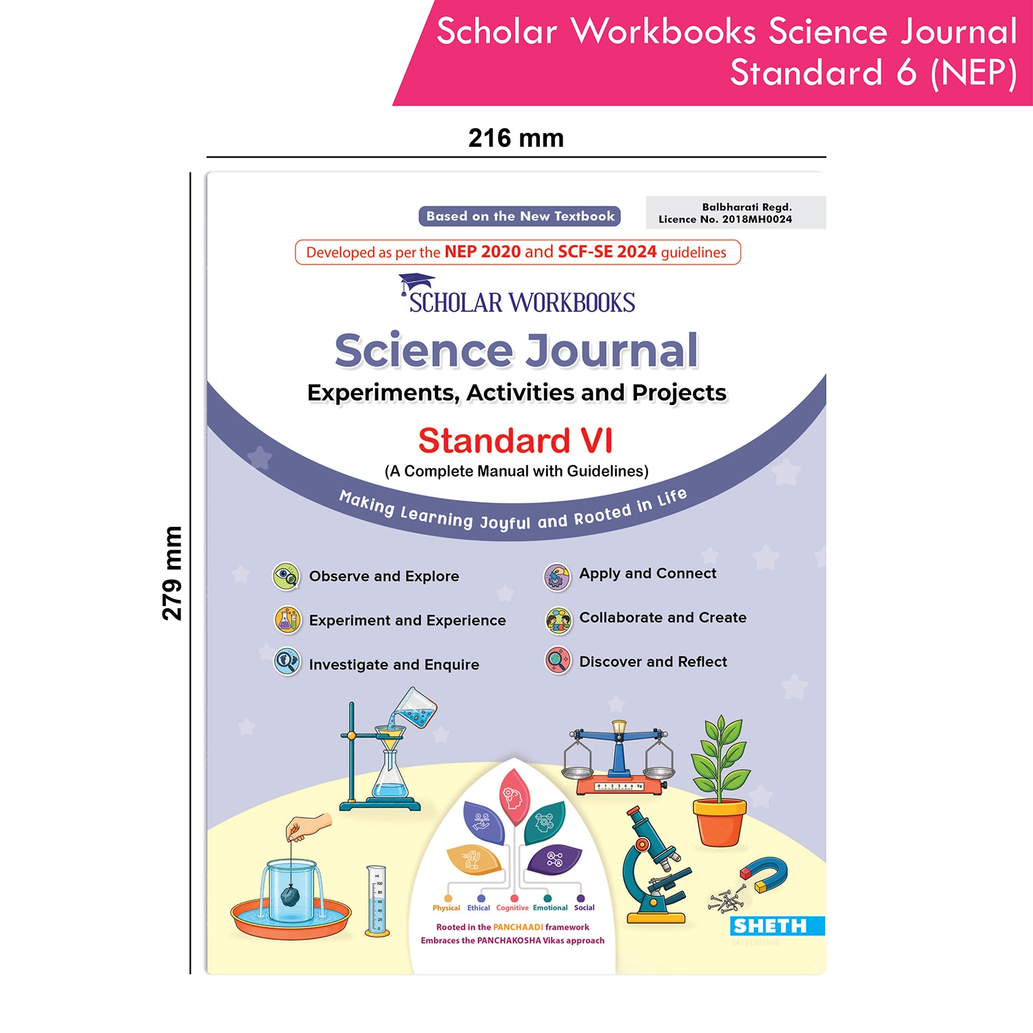 Scholar Workbooks Science Journal Experiments, Activities and Projects Book Standard 6 (NEP 2020 and SCF-SE 2024) - Image 9
