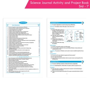 Nigam Science Journal Activity and Project Book Std.7