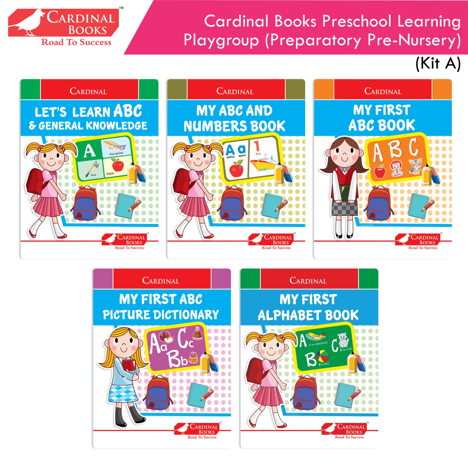 Cardinal Books Preschool Learning Playgroup Kit A (1)