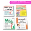 Grade 3 Maths Practice Workbooks Set of 4: Gear Up maths, Maths Olympiad, Challenging Maths Word Problem, Mental Maths