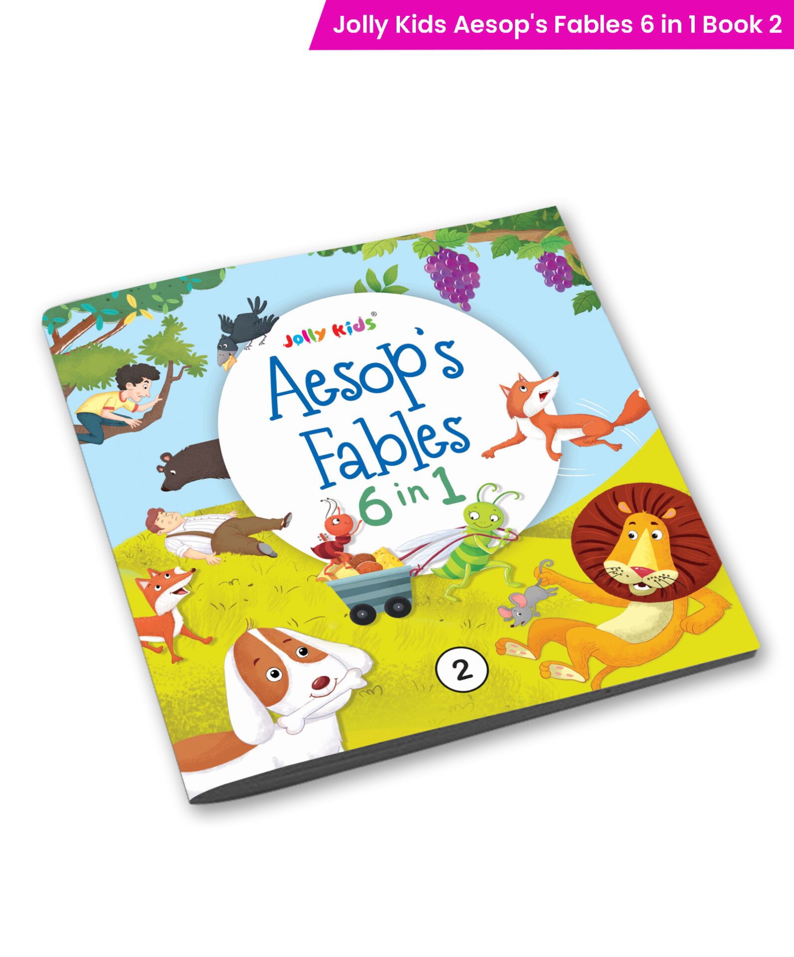 Jolly Kids Aesops Fables 6 in 1 Book 2 (1)
