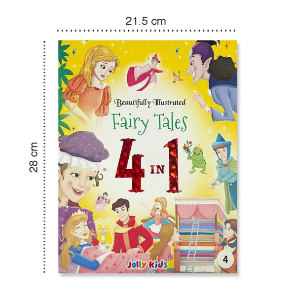 Jolly Kids Beautifully Illustrated Fairy Tales 4 in 1 Books B (Set of 2) - Image 2