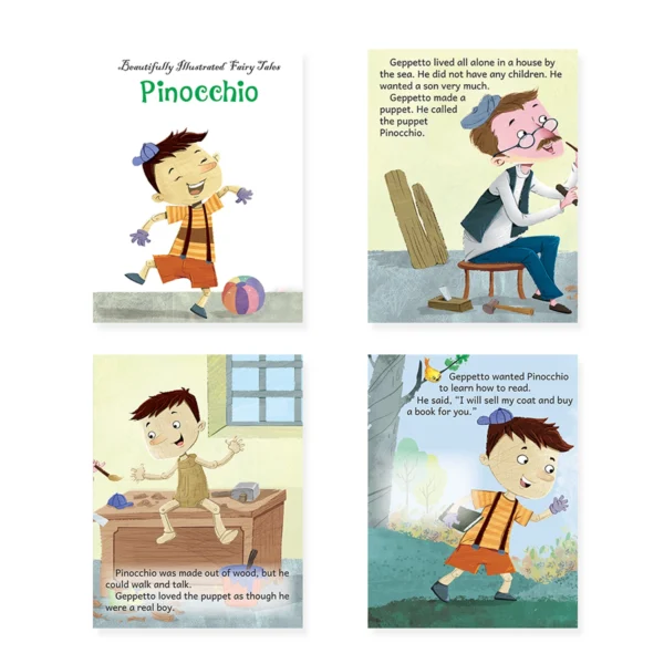 Jolly Kids Beautifully Illustrated Fairy Tales 4 in 1 Books B (Set of 2) - Image 5
