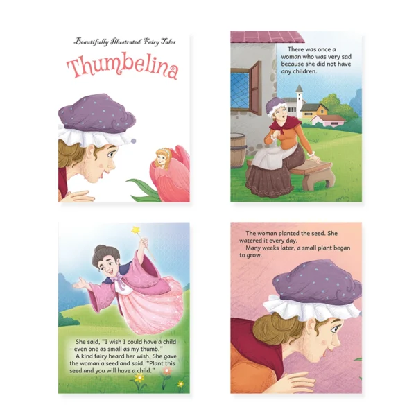 Jolly Kids Beautifully Illustrated Fairy Tales 4 in 1 Books B (Set of 2) - Image 7
