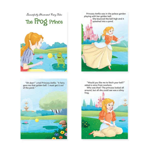 Jolly Kids Beautifully Illustrated Fairy Tales 4 in 1 Books B (Set of 2) - Image 8