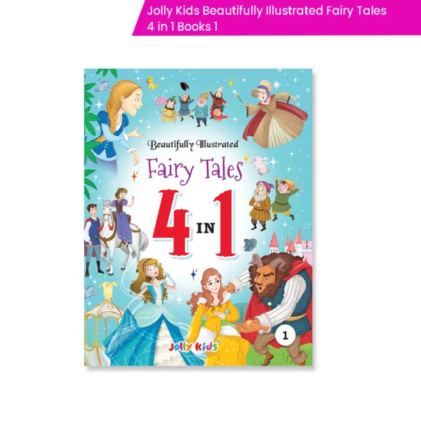 Jolly Kids Beautifully Illustrated Fairy Tales 4 in 1 Book 1