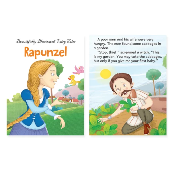 Jolly Kids Beautifully Illustrated Fairy Tales 4 in 1 Book 1 - Image 4