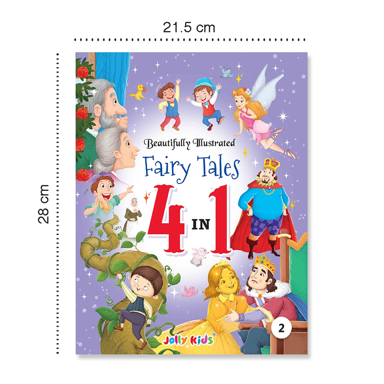 Jolly Kids Beautifully Illustrated Fairy Tales 4 in 1 Book 2 - Image 9