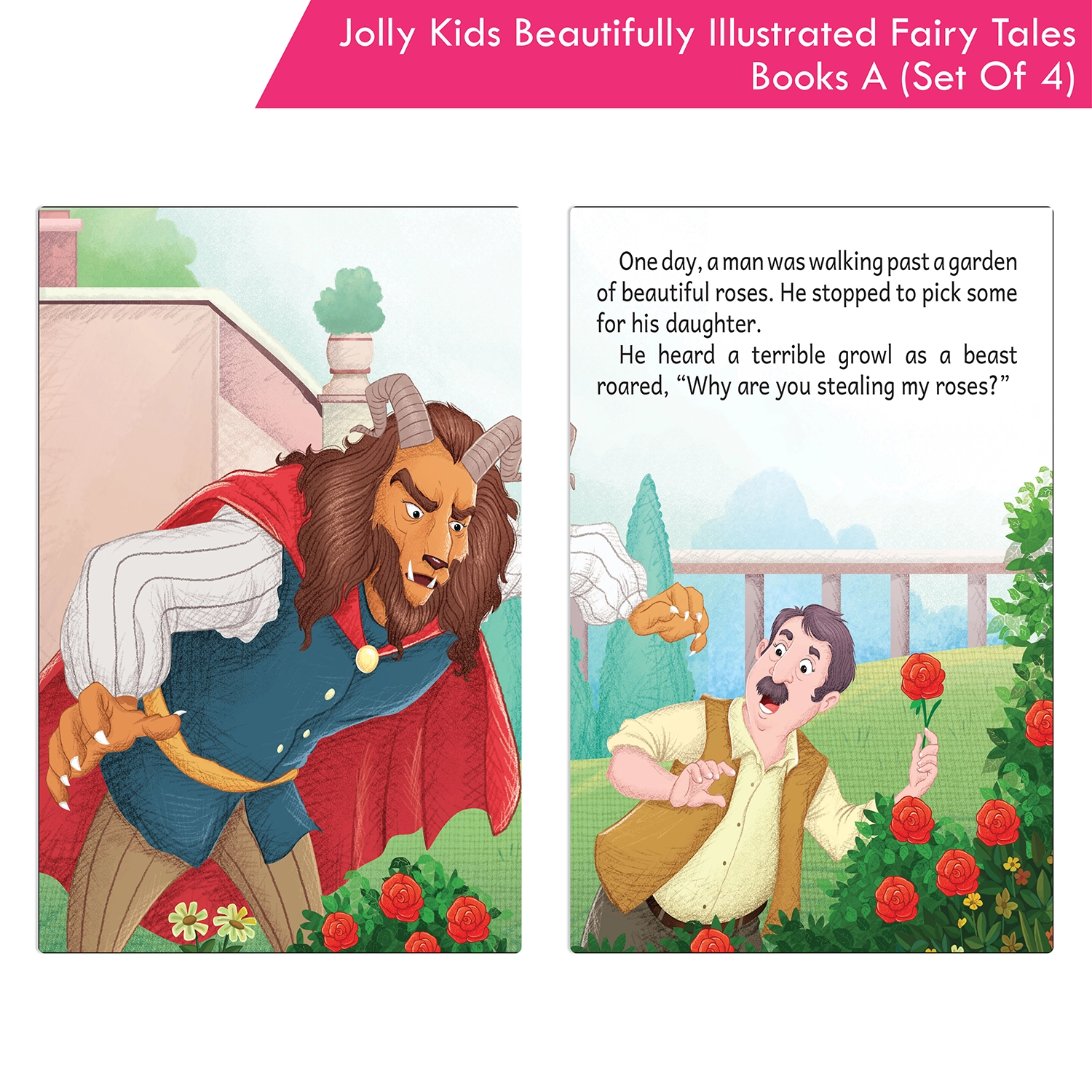 Jolly Kids Beautifully Illustrated Fairy Tales Books A (Set of 4) - Image 2